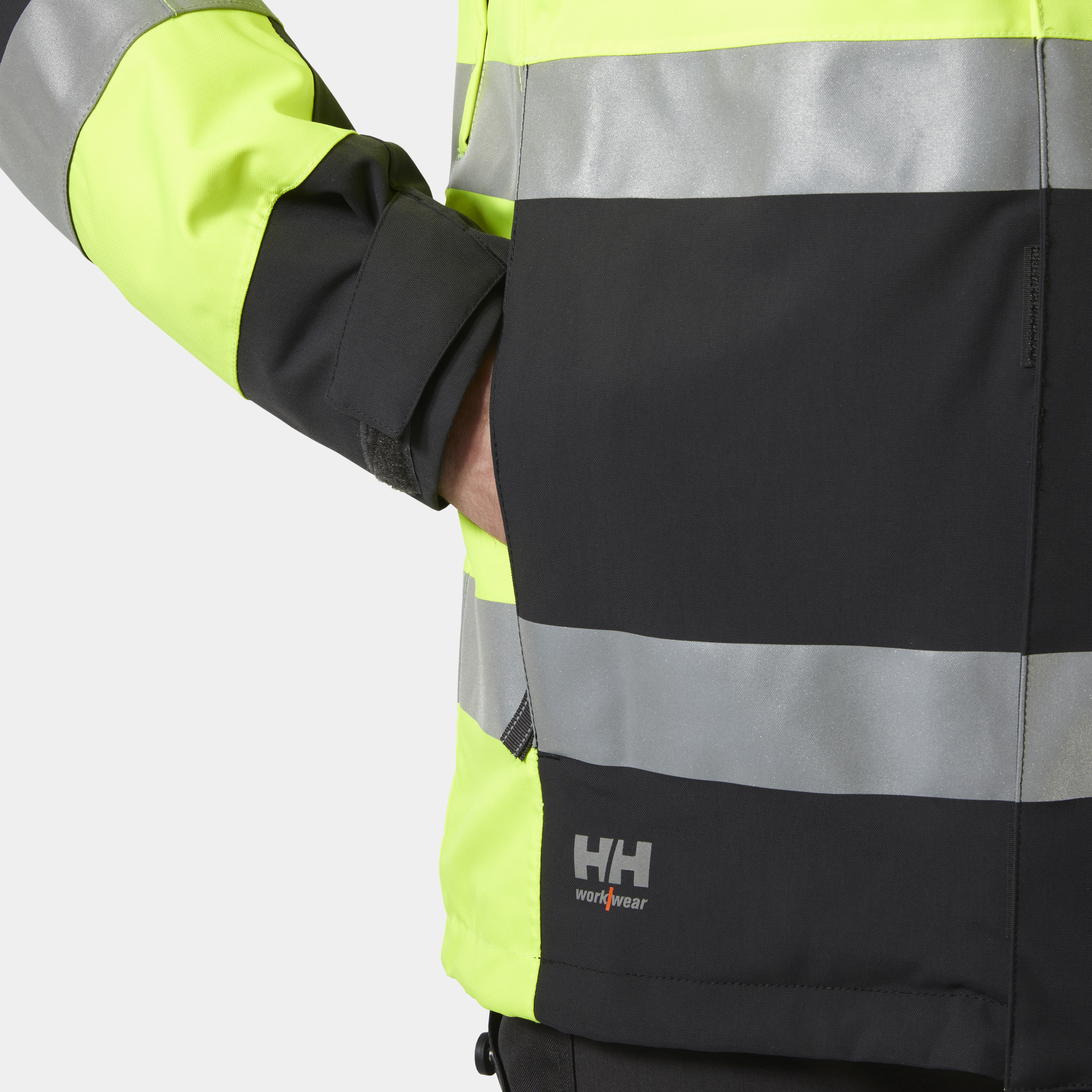 "ALNA 2.0" Winterjacke in Yellow, Größe 4XL von Helly Hansen Workwear