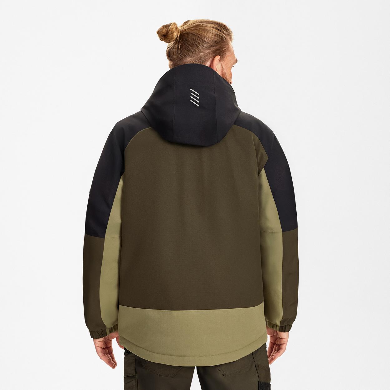 ENGEL Entire Winterjacke in Forest Green/Schwarz, Größe XS