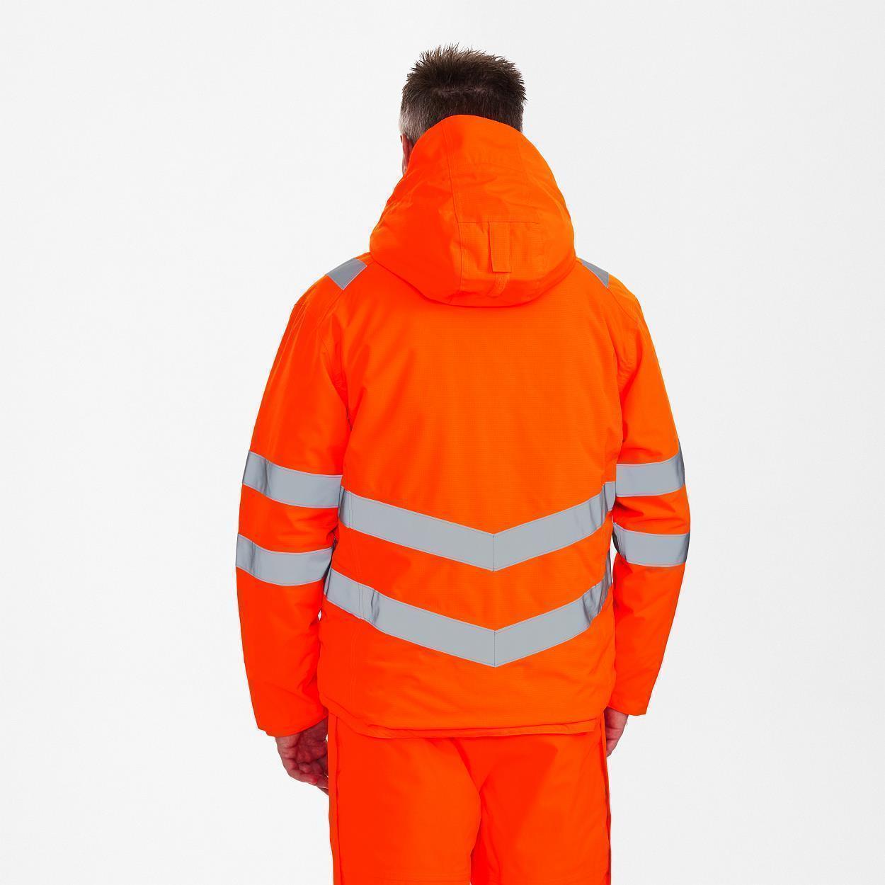 ENGEL Safety 1946-930 Winterjacke in Hi-vis Orange, Größe XS