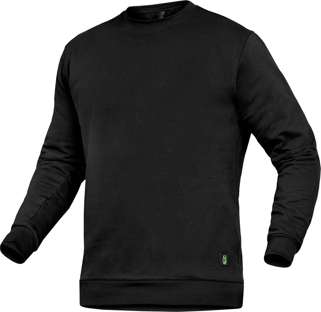 Rundhals-Sweater "Alex" Classic Line Schwarz LWSR, Gr. 2XL von Leibwächter