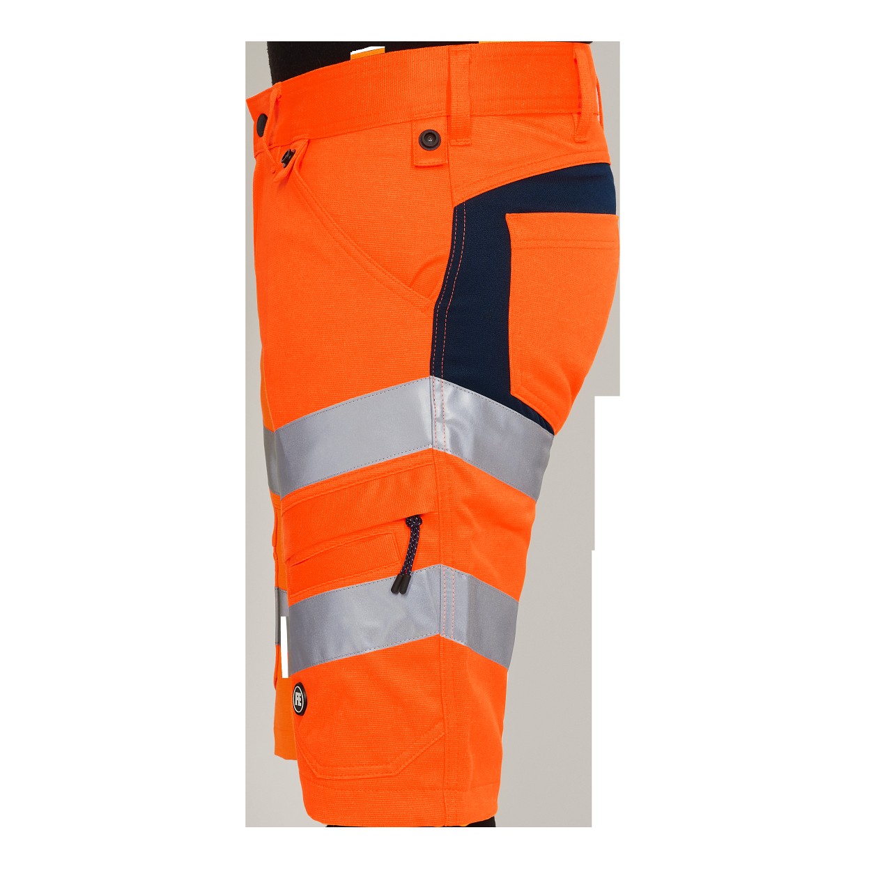 ENGEL Safety Arbeitsshorts mit 2-Wege-Stretch in Orange/Blue ink, Größe 54
