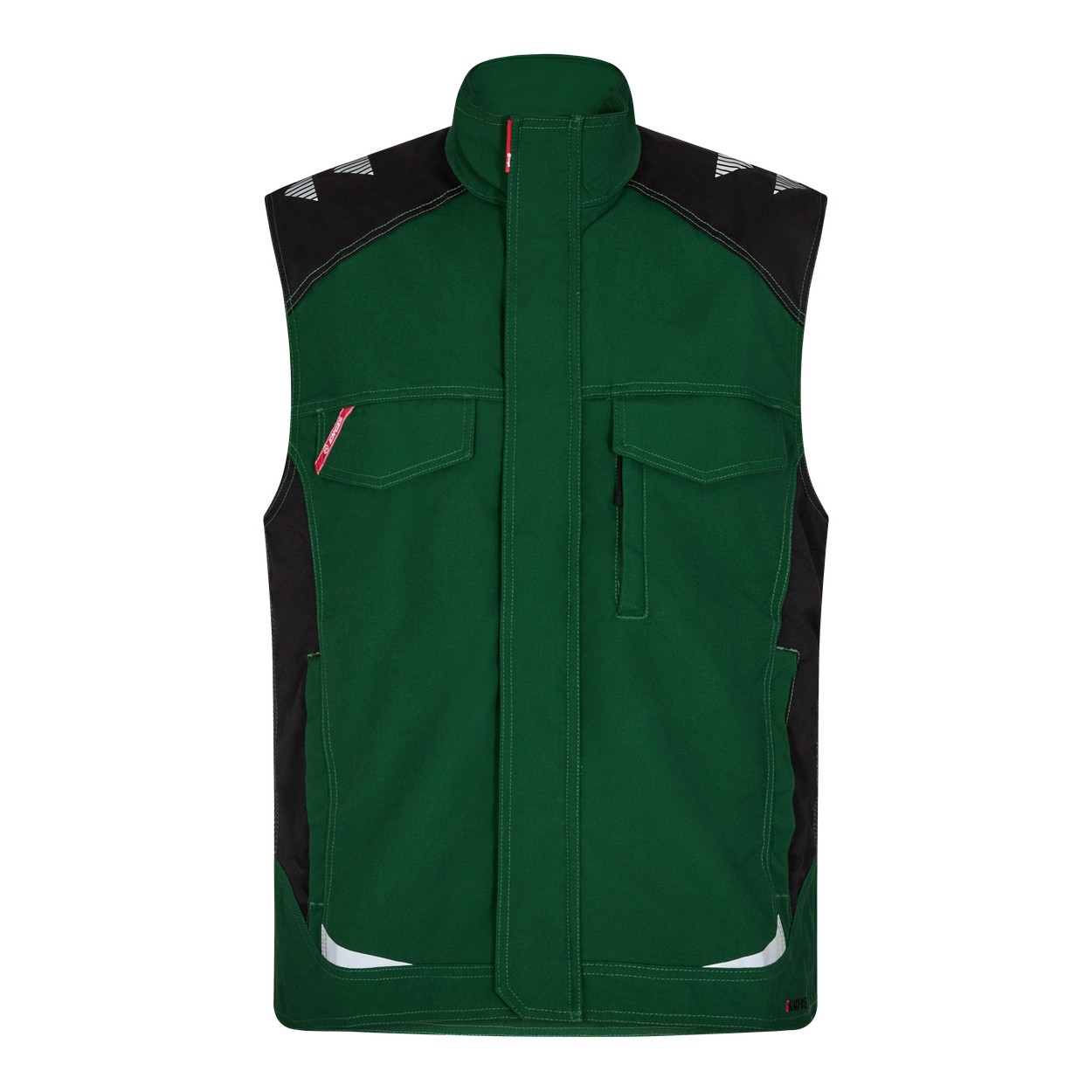 ENGEL Galaxy Serviceweste in Grün/Schwarz, Größe XS