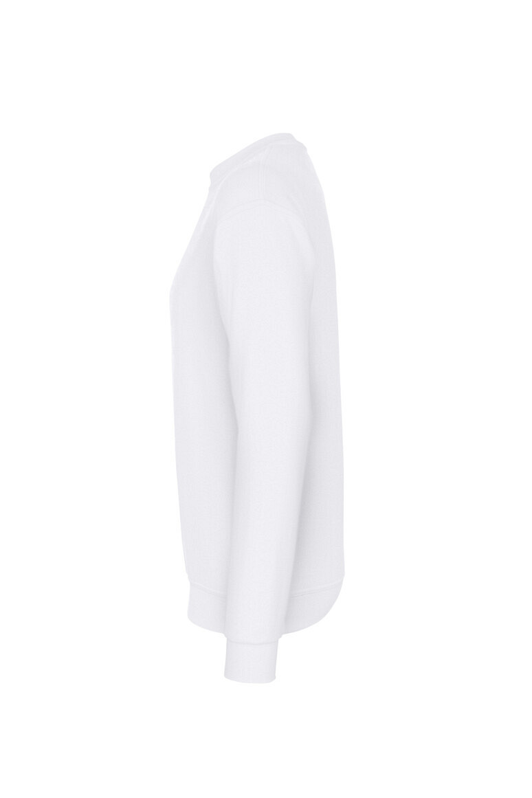 HAKRO 567 Label Free Sweatshirt Heavy MIKRALINAR® ECO in weiß, Größe 6XL
