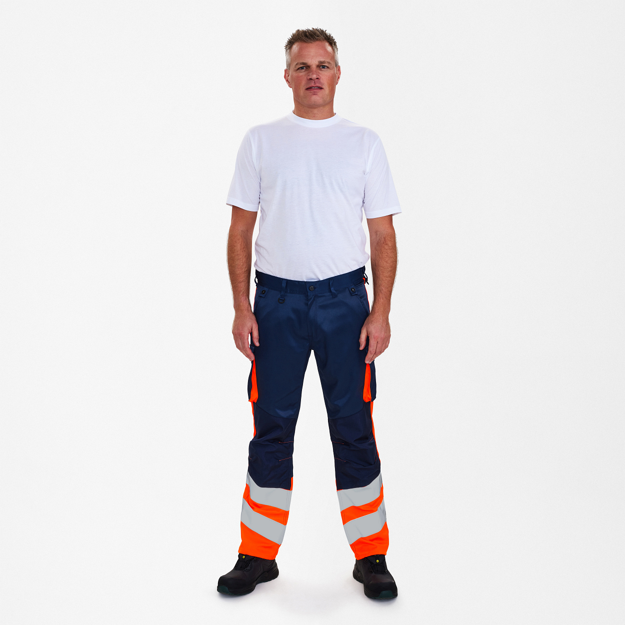 ENGEL Safety Light Hose in Blue Ink/Orange, Größe 106