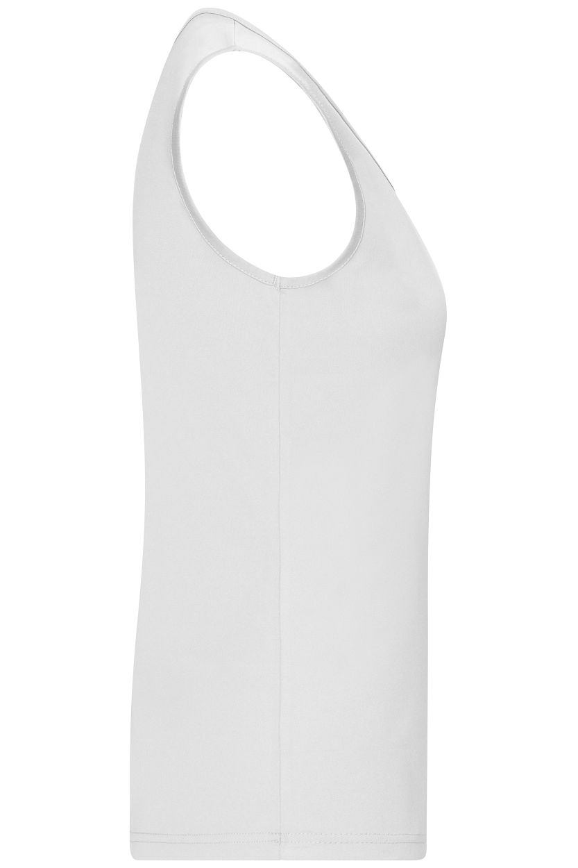 Ladies' Active Tanktop "JN737" in White, Größe 2XL - Daiber