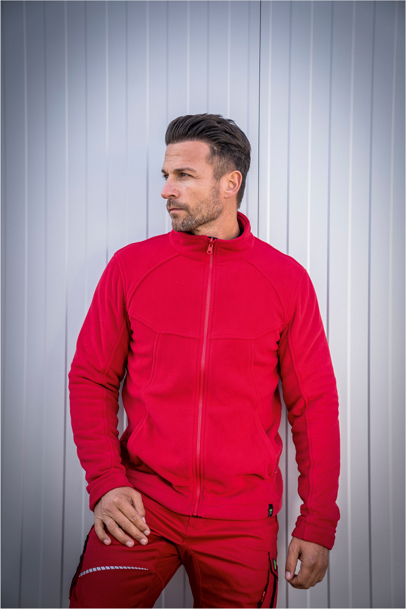 Polar-Fleecejacke Unisex CAFLJ, Gr. 2XL von Leibwächter