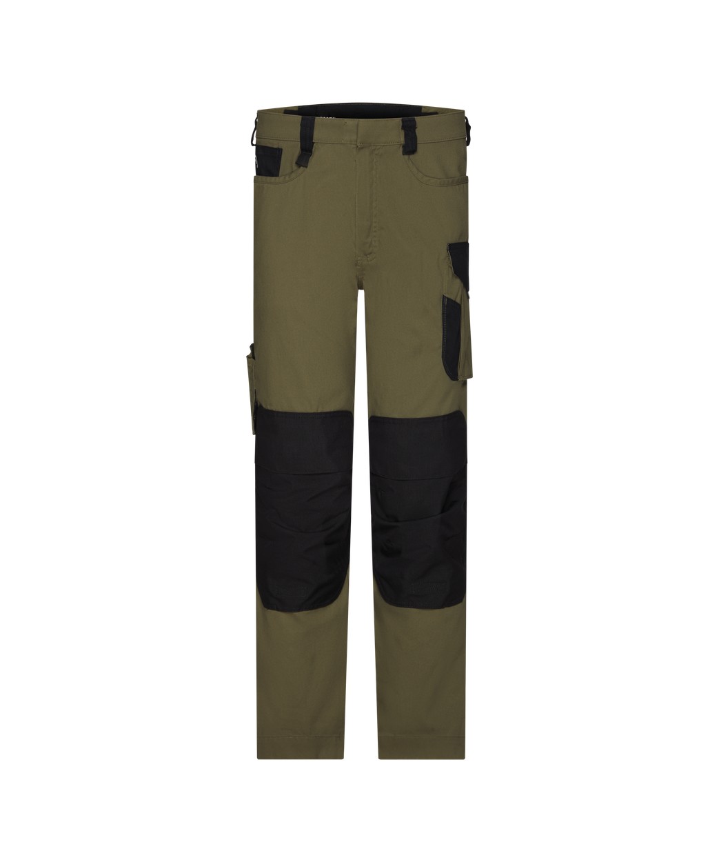 Arbeitshose mit Kniepolstertaschen "DASSY® Ponti" in KHAKIGRÜN/SCHWARZ, Größe 60 - langer Schritt PESCOPOS41