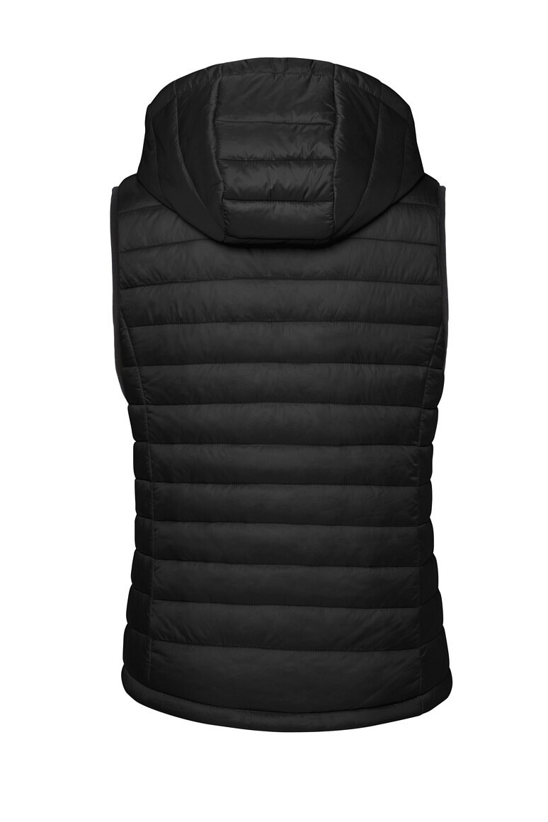 HAKRO 297 Damen Kapuzen Loftweste in schwarz, Größe 3XL