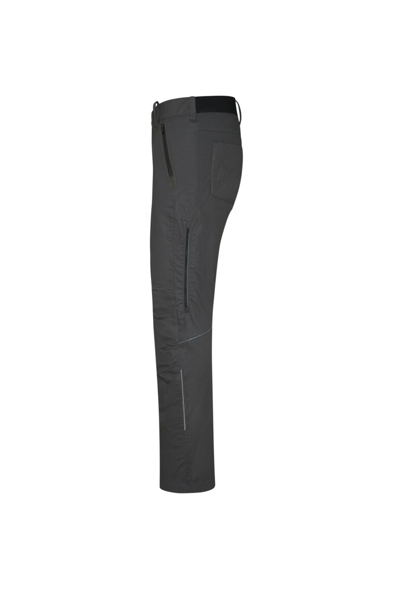 HAKRO 711 PERFORMANCEHOSE X-STRETCH in Karbongrau, Größe 3XL
