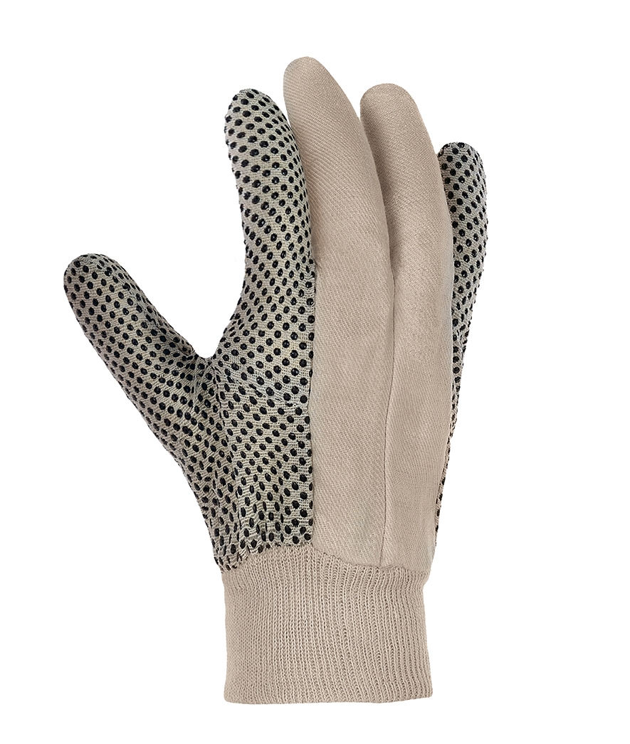 teXXor® Baumwoll-Handschuhe KÖPER in Weiß, Größe 8