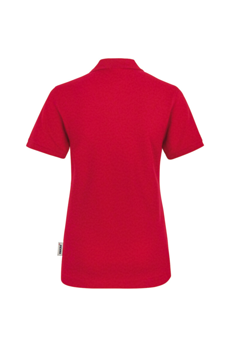 HAKRO 110 Damen Poloshirt Classic in Rot, Größe 3XL