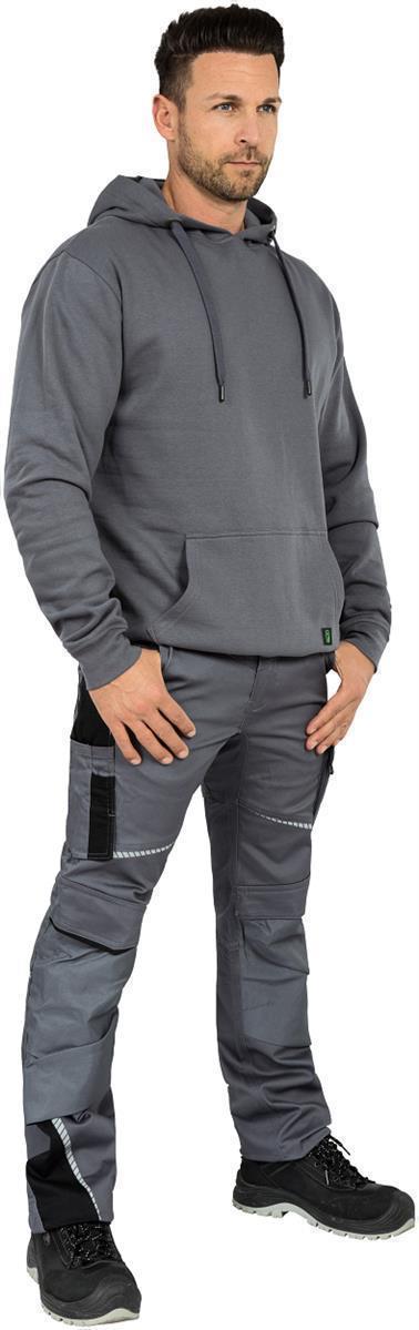 Hoodie "Kim" Classic Line Grau LWQ, Gr. 2XL von Leibwächter