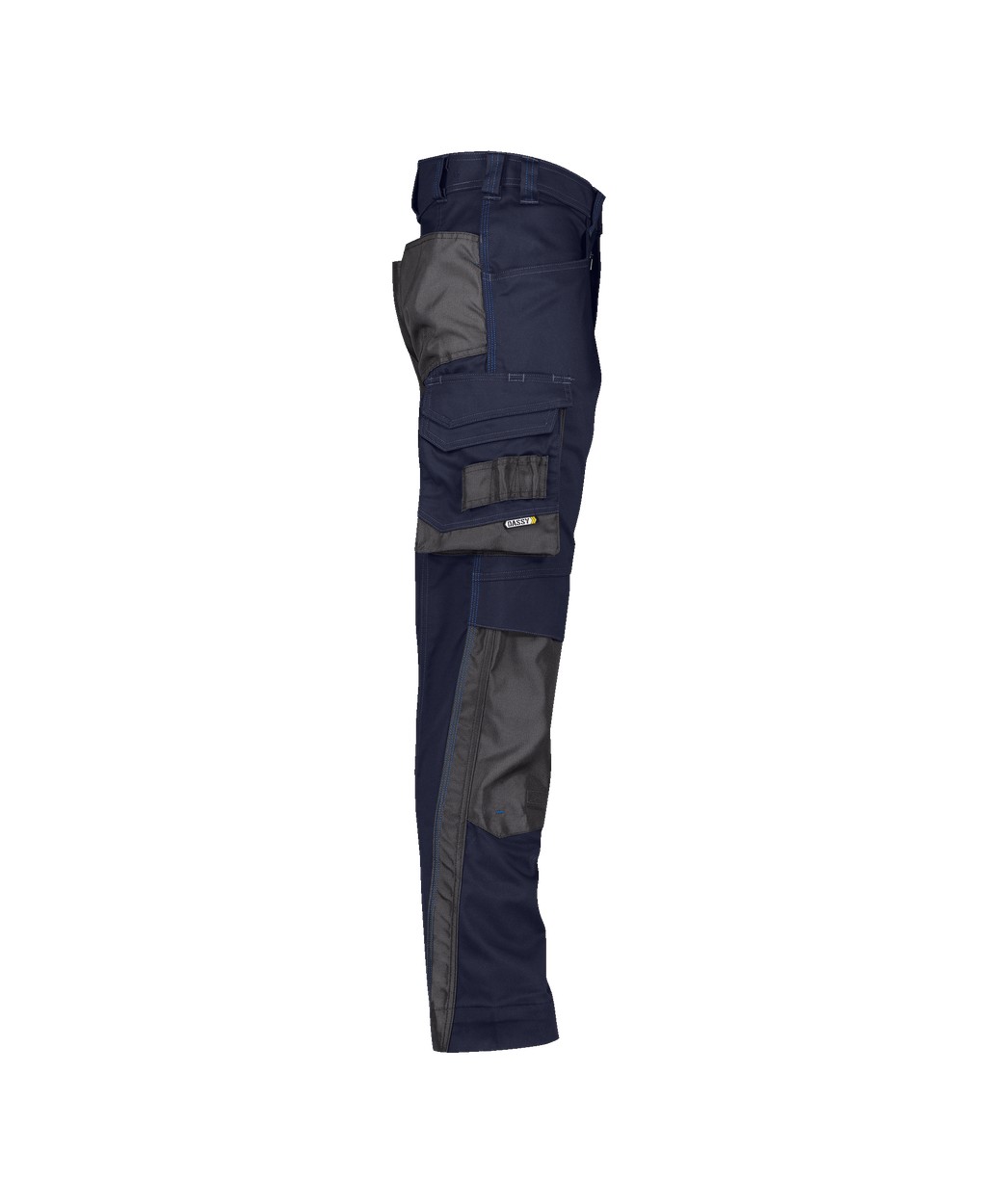 Arbeitshose mit Kniepolstertaschen "DASSY® Nova" in NACHTBLAU/ANTHRAZITGRAU, Größe 58 - kurzer Schritt PESCO63