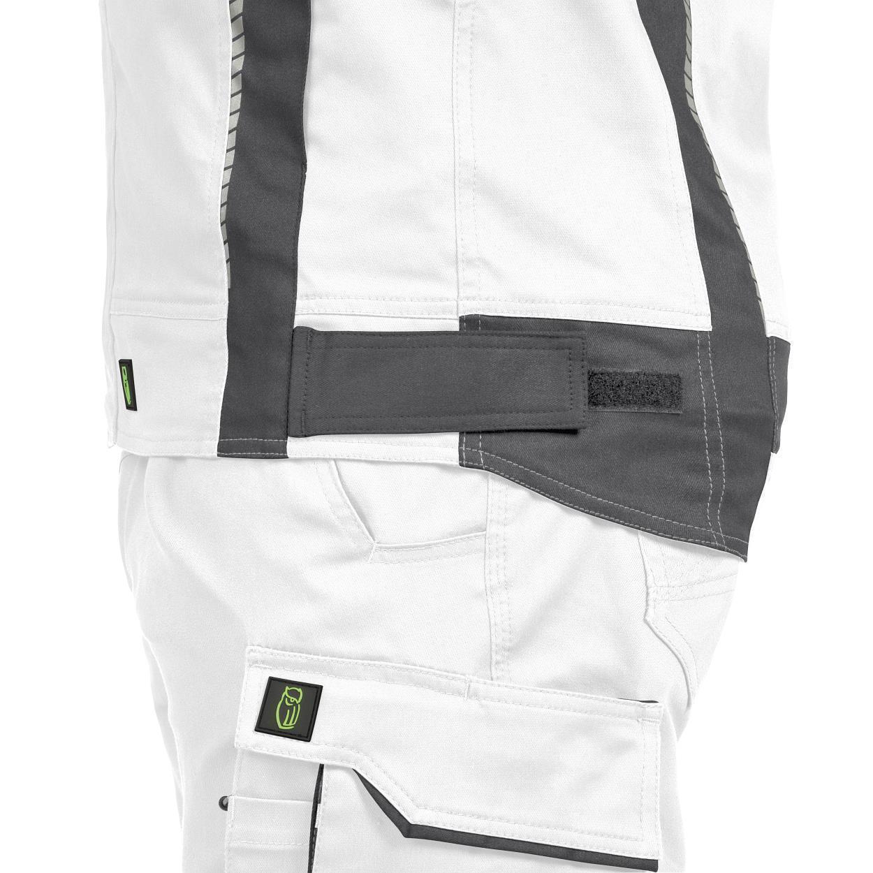 Weste Flex Line Weiß/Grau FLEXV, Gr. 2XL von Leibwächter