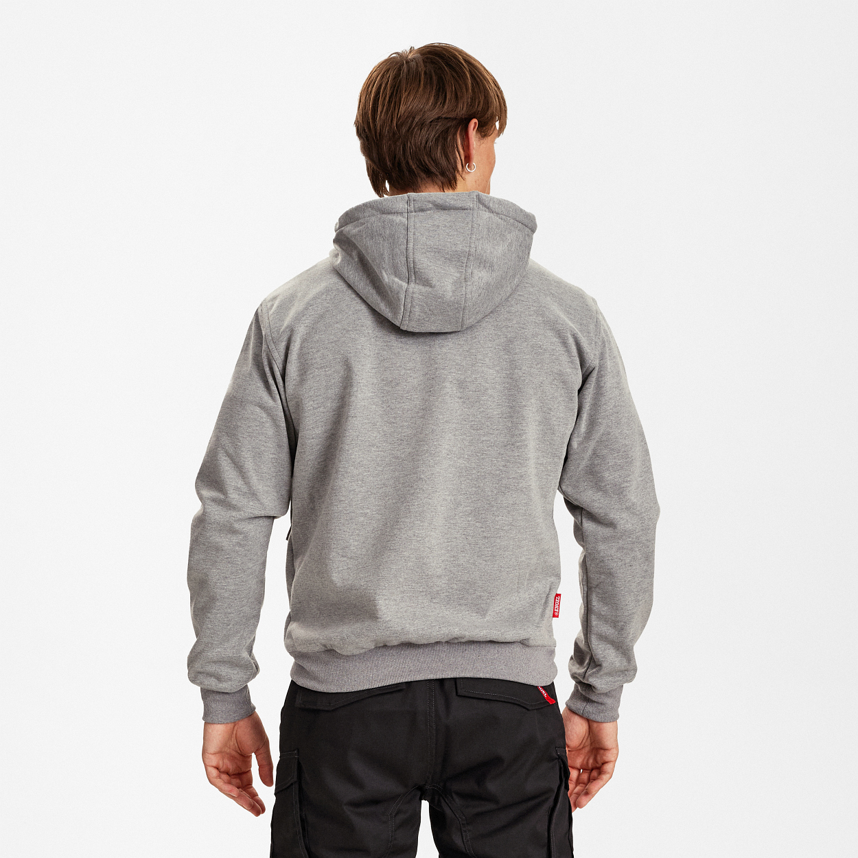 ENGEL Extend Allwetter-Cardigan in Graumeliert, Größe XS