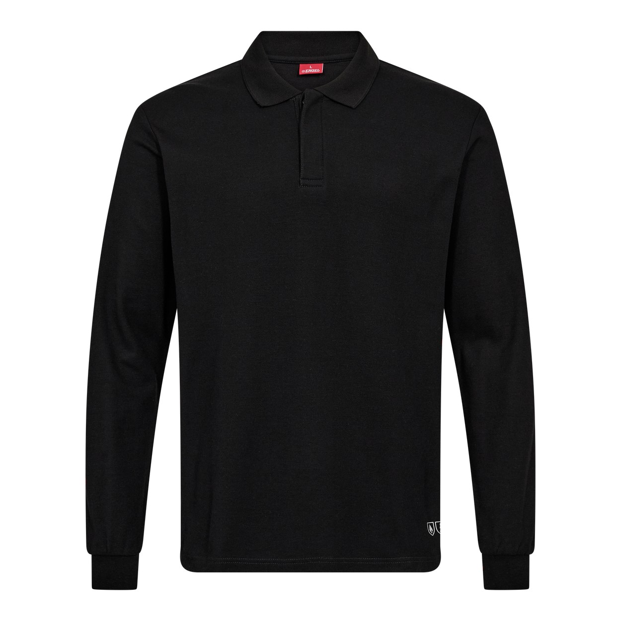 ENGEL Safety+ Poloshirt in Schwarz, Größe XS