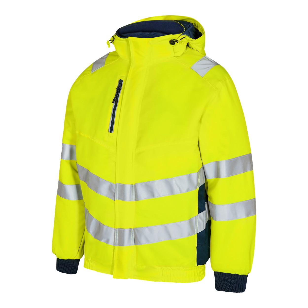 ENGEL Safety Pilotjacke in Gelb/Blue Ink, Größe XS