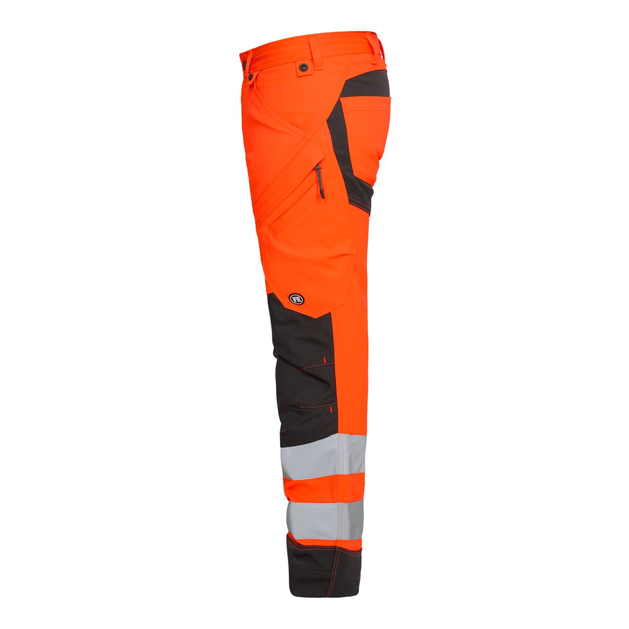 ENGEL Safety Arbeitshose mit 2-Wege-Stretch in Orange/Anthrazit Grau, Größe 26
