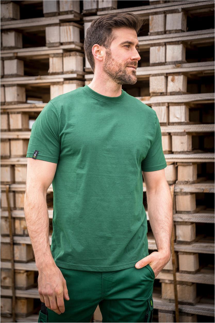 T-Shirt Rundhals "Tom" Classic Line Grün LWTR, Gr. 2XL von Leibwächter