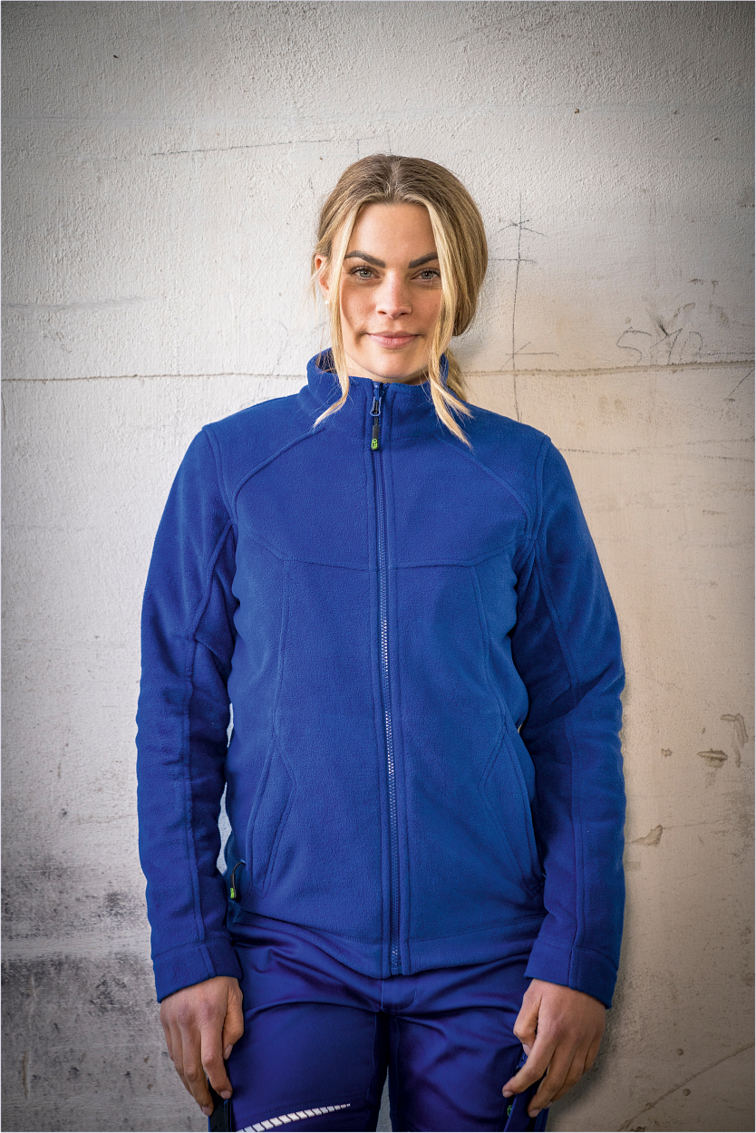 Polar-Fleecejacke Unisex CAFLJ, Gr. 2XL von Leibwächter