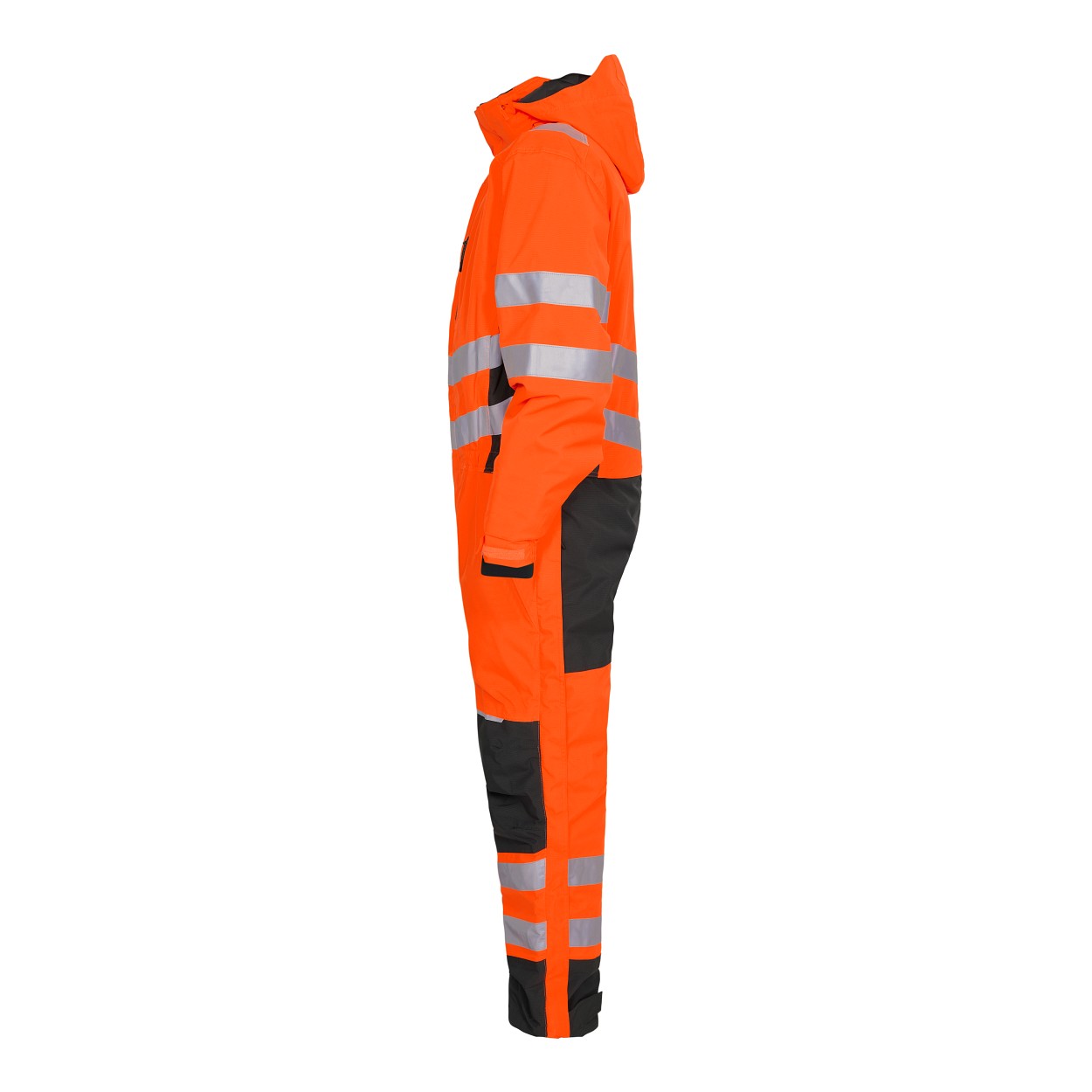 ENGEL Safety Winteroverall in Orange/Anthrazit Grau, Größe XS