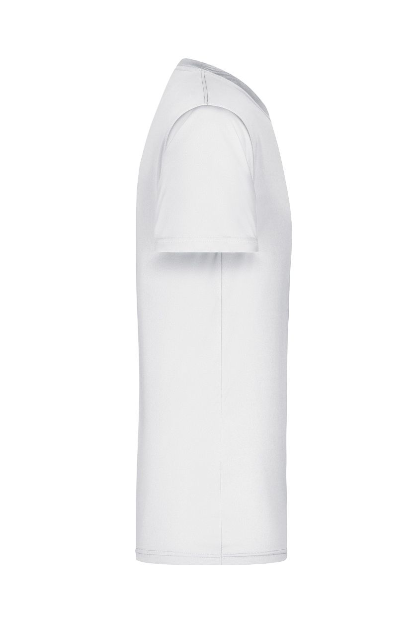 Men's Active-V "JN736" in White, Größe 3XL - Daiber