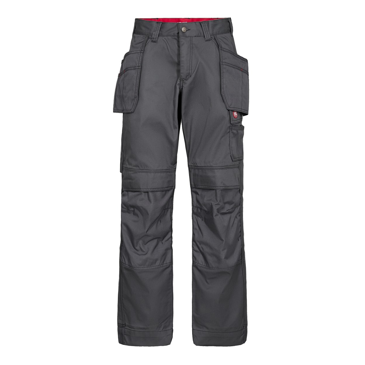 ENGEL Combat Arbeitshose mit Holstertaschen in Grau, Größe 26