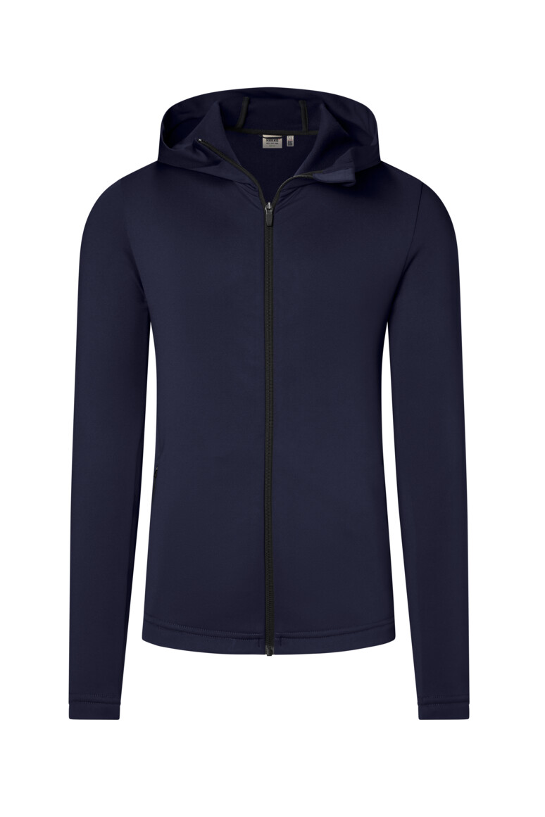 HAKRO 873 Kapuzen-Tecjacke ECO in Tinte, Größe 3XL