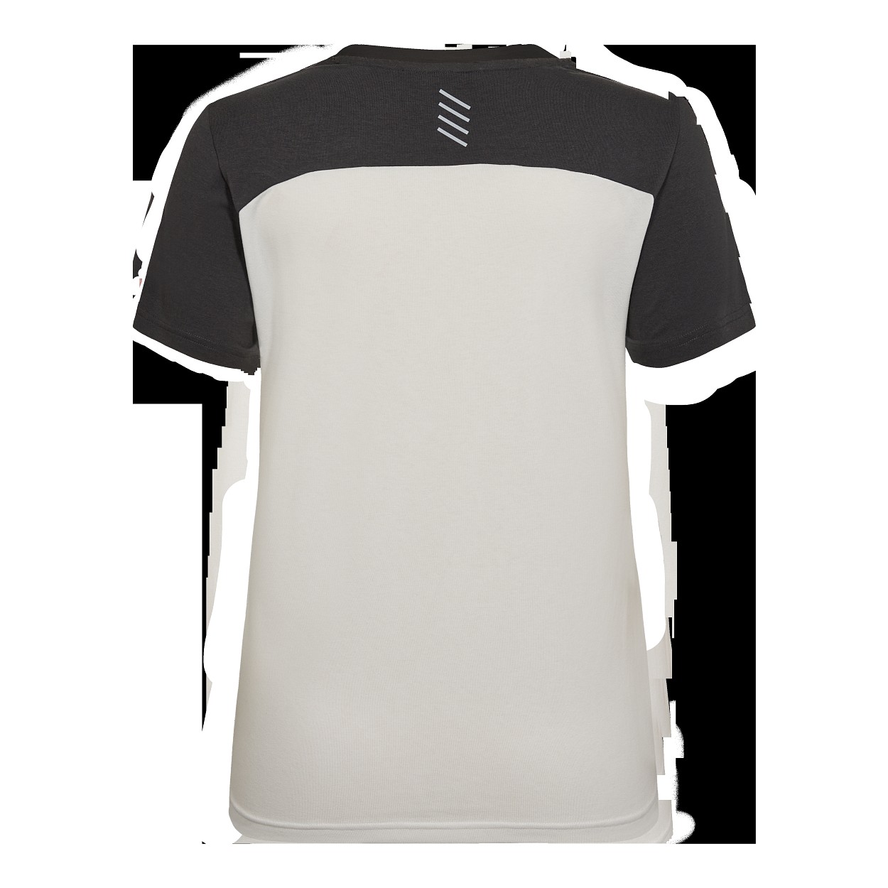 ENGEL Entire Damen T-Shirt in Bone White / Anthracite Grey, Größe XS