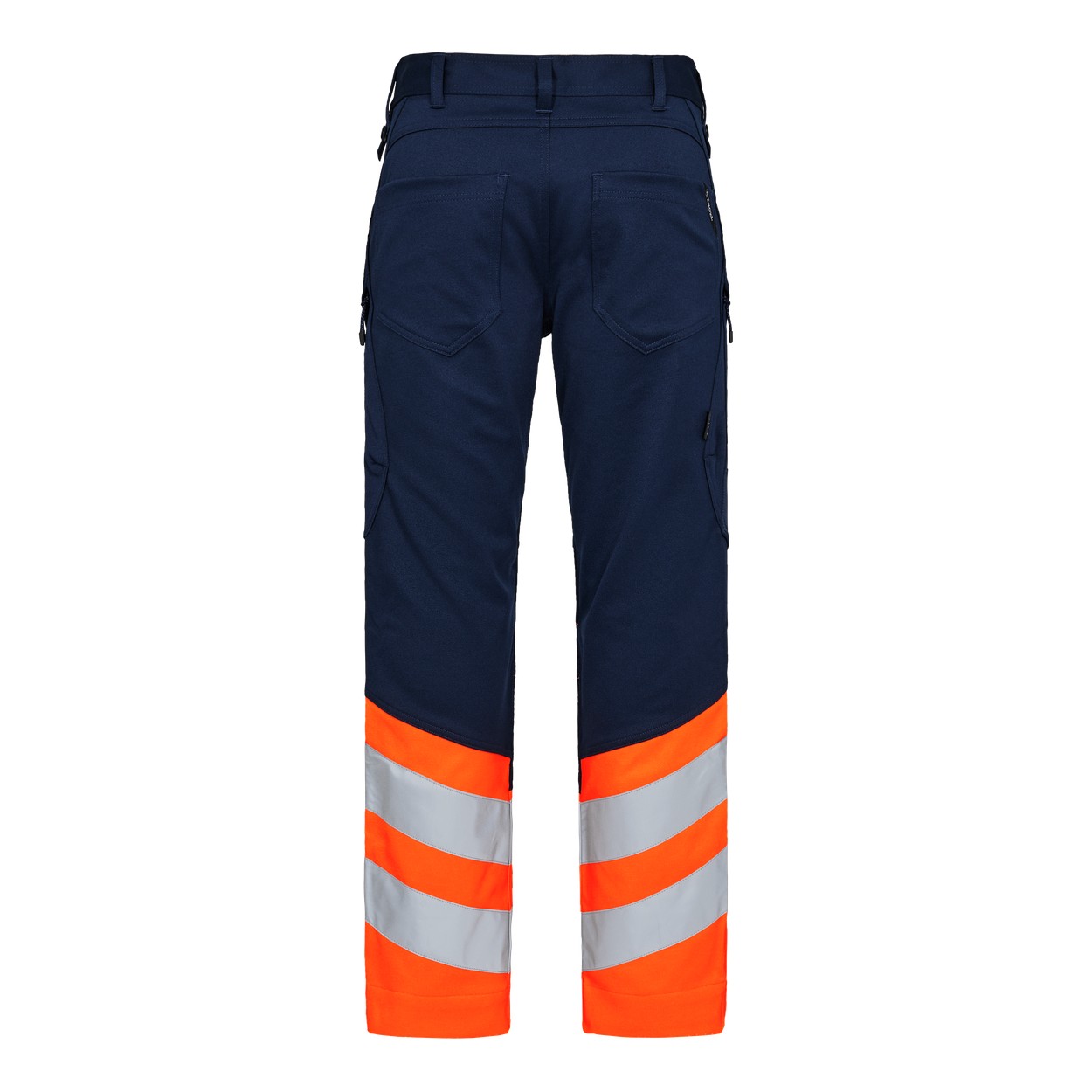 ENGEL Safety Arbeitshose mit 2-Wege-Stretch in Blue Ink/Orange, Größe 26