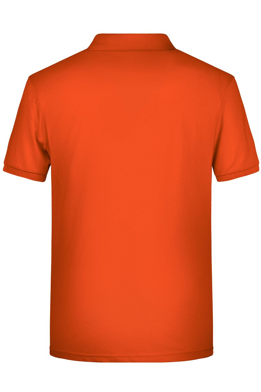 Men's Basic Polo OCS Standard "8010" in Dark-Orange, Größe 3XL - Daiber