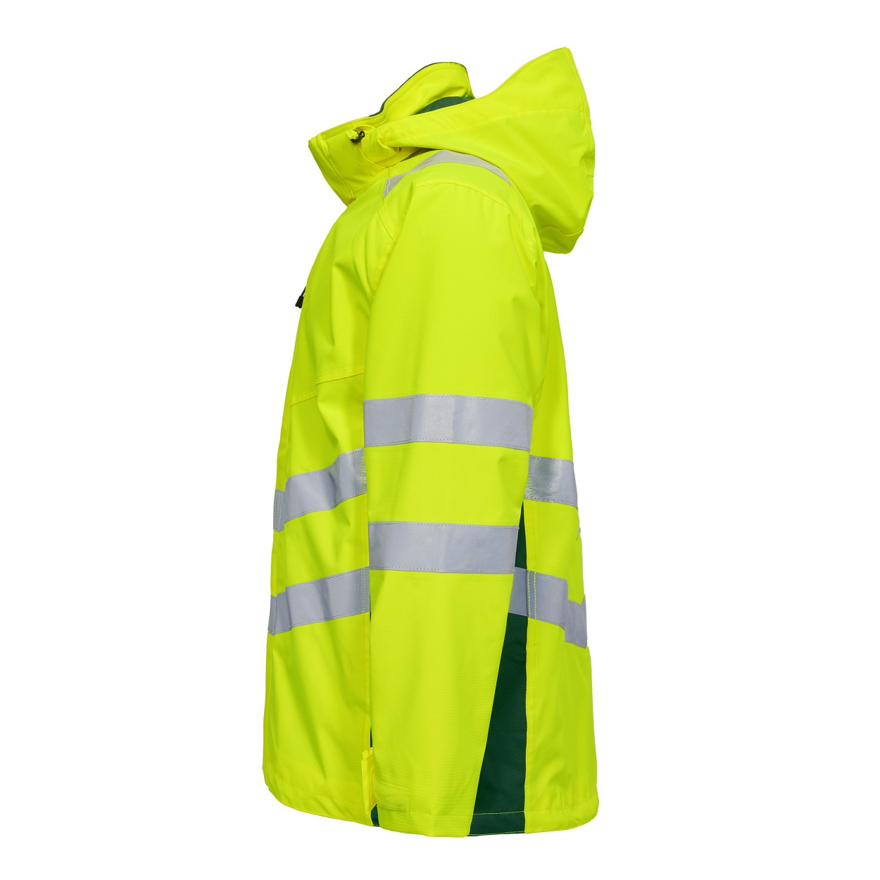 ENGEL Safety Shellparka in Gelb/Grün, Größe XS