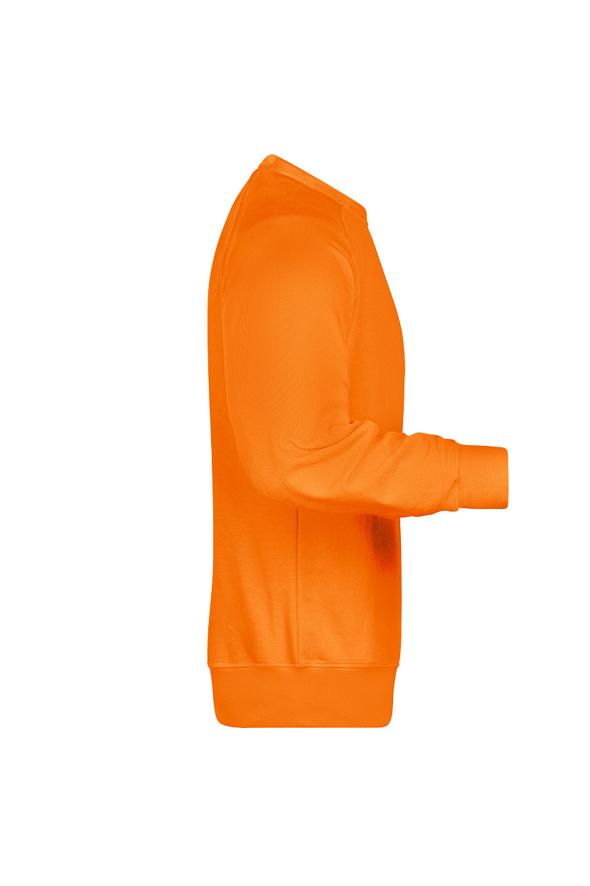 Men's Sweat OCS Blended & RCS "8022" in Orange, Größe 5XL - Daiber