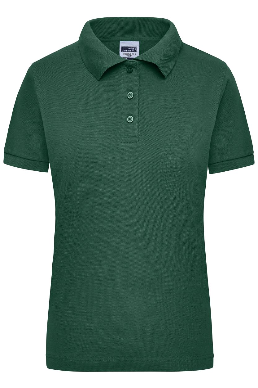 Workwear Polo Women "JN803" in Dark-Green, Größe 2XL - Daiber