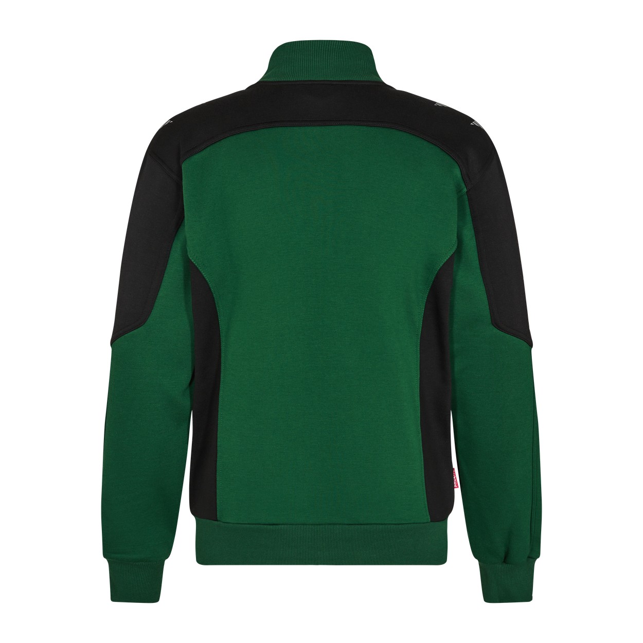 ENGEL Galaxy Sweatcardigan mit Kragen in Grün/Schwarz, Größe XS