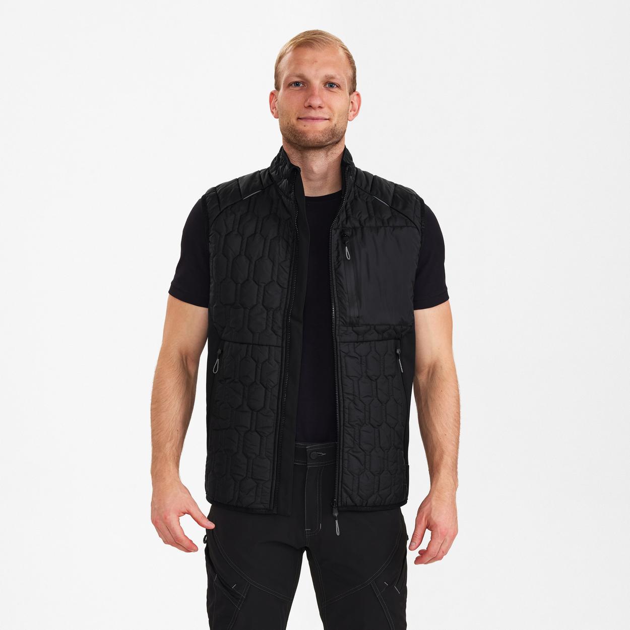 ENGEL X-treme Steppweste in Schwarz, Größe XS