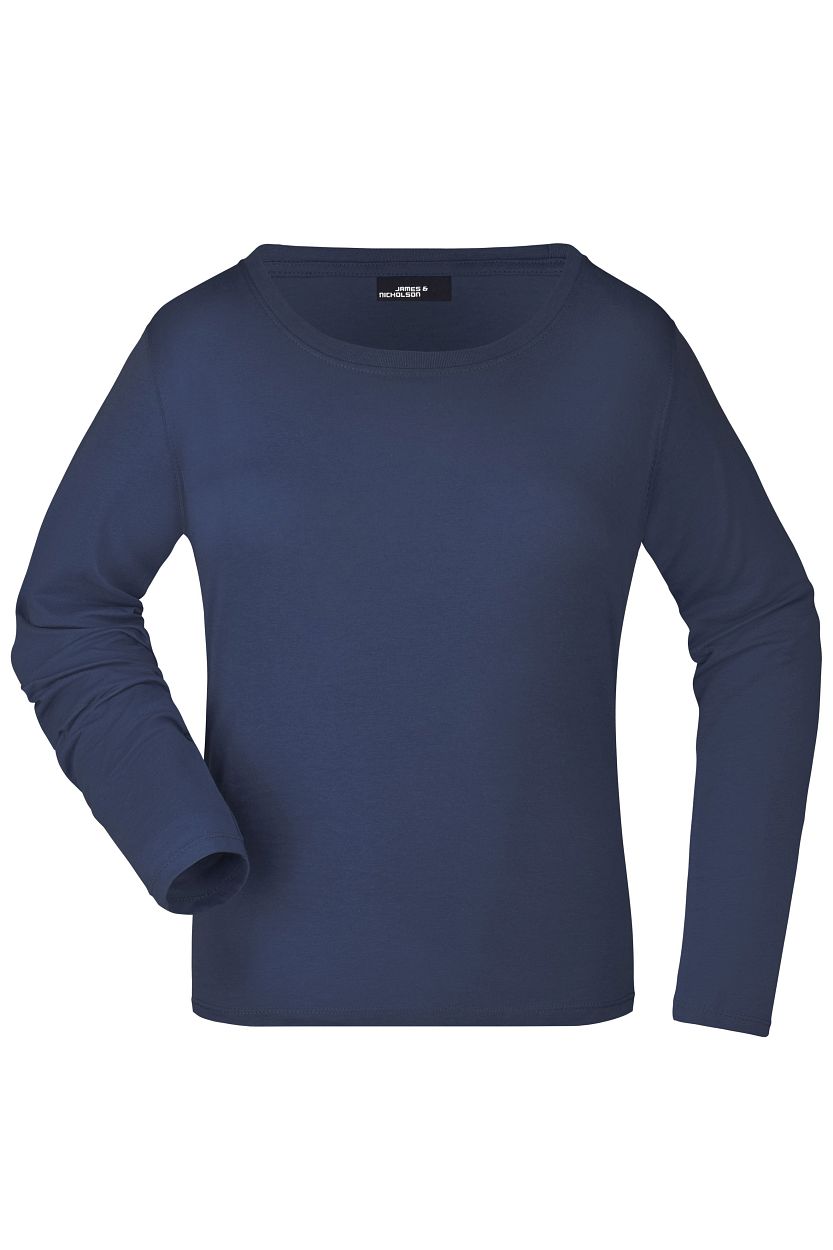 Ladies' Shirt Long-Sleeved Medium "JN903" in Navy, Größe 3XL - Daiber