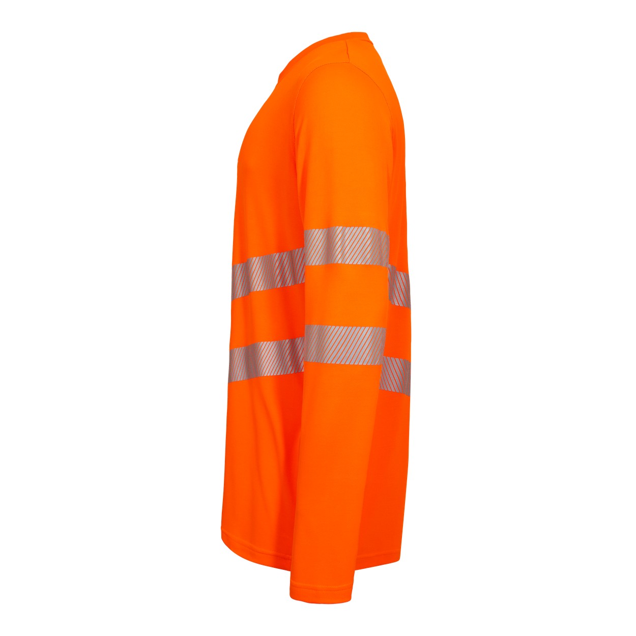 ENGEL Safety Langarm-T-Shirt in Hi-vis Orange, Größe XS