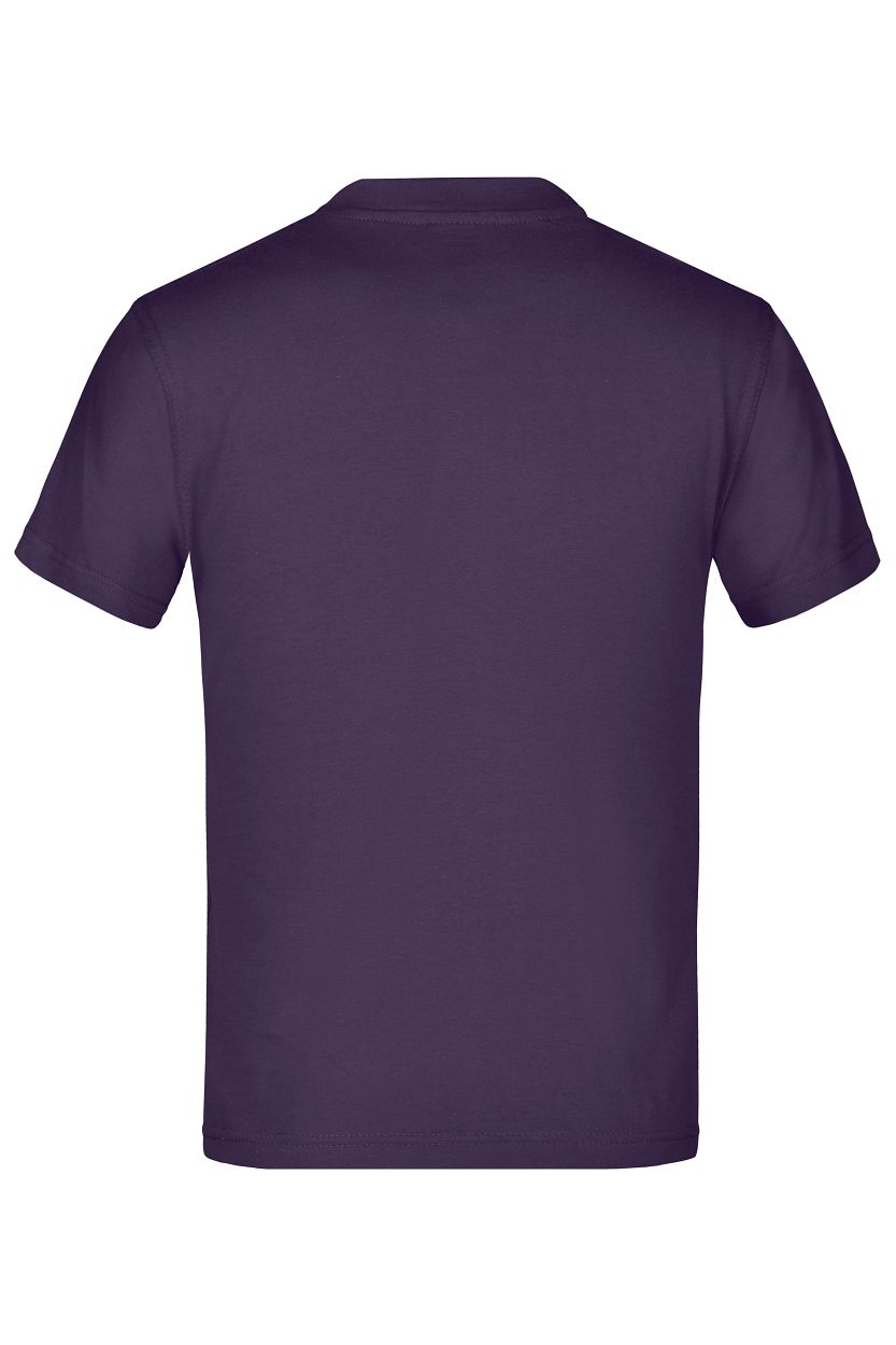Junior Basic-T "JN019" in Aubergine, Größe 2XL - Daiber