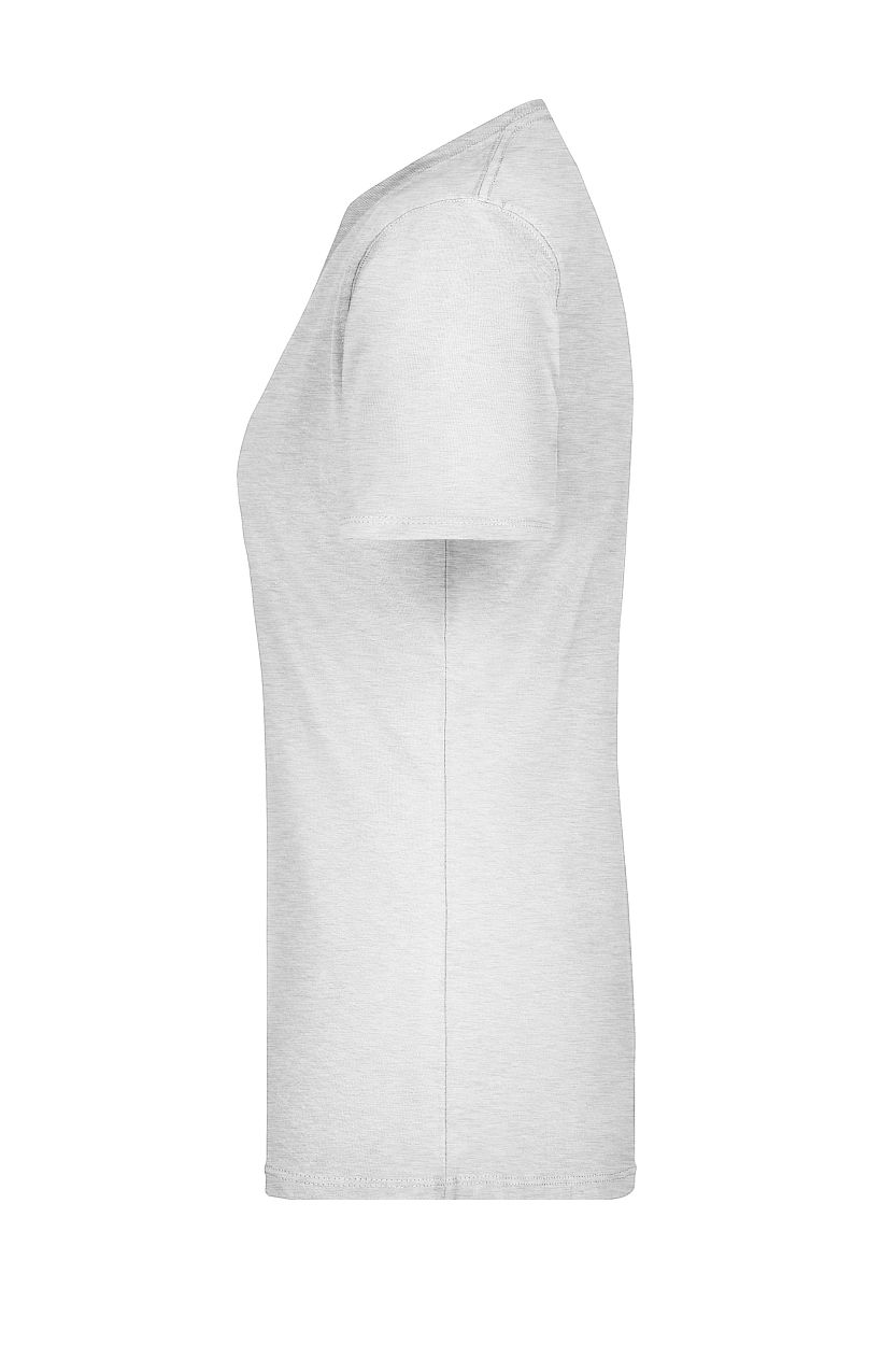 Ladies' Basic-T "JN901" in Ash, Größe 3XL - Daiber