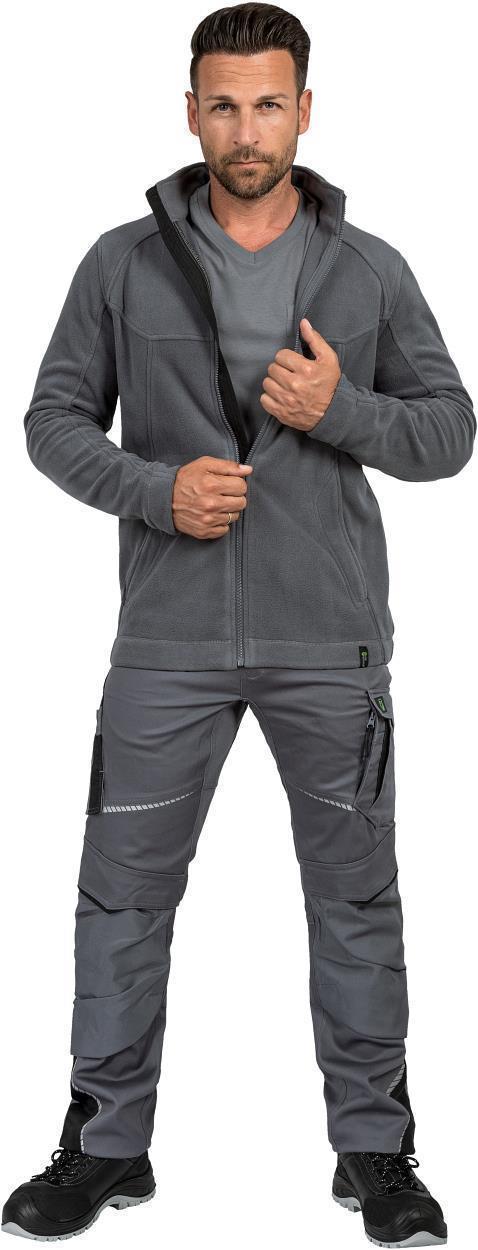 Polar-Fleecejacke Unisex CAFLJ, Gr. 2XL von Leibwächter