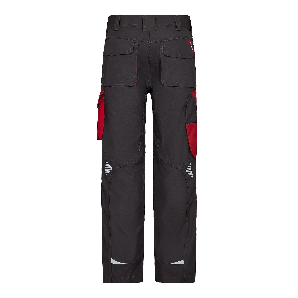 ENGEL Galaxy Arbeitshose in Anthrazit Grau/Tomato Red, Größe 106