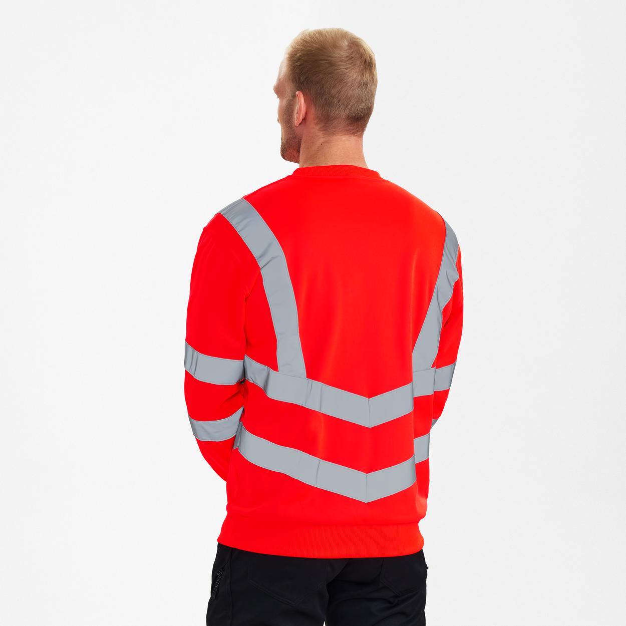 ENGEL Safety Sweatshirt in Rot, Größe XS