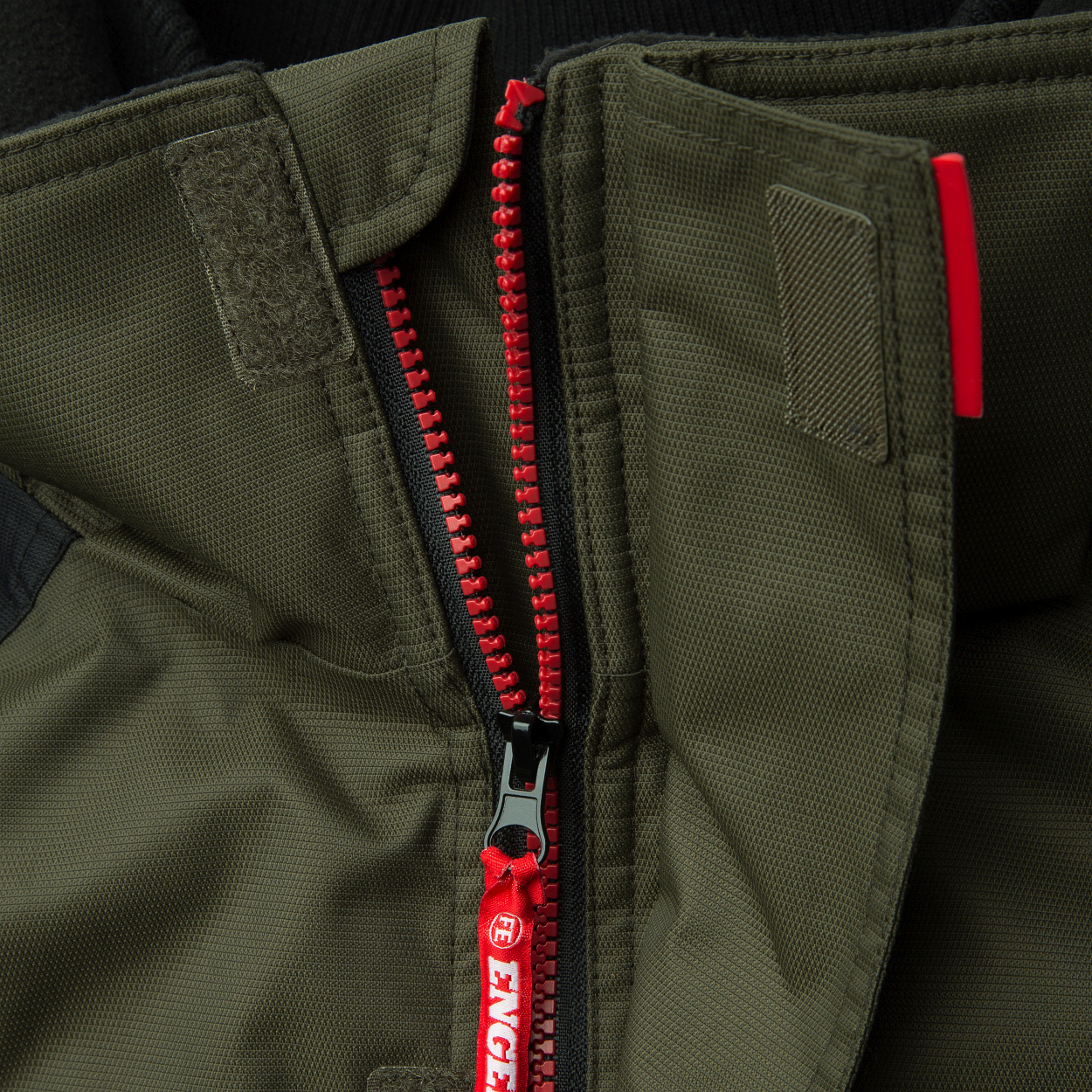 ENGEL Galaxy Winterjacke in Forest Green/Schwarz, Größe XS