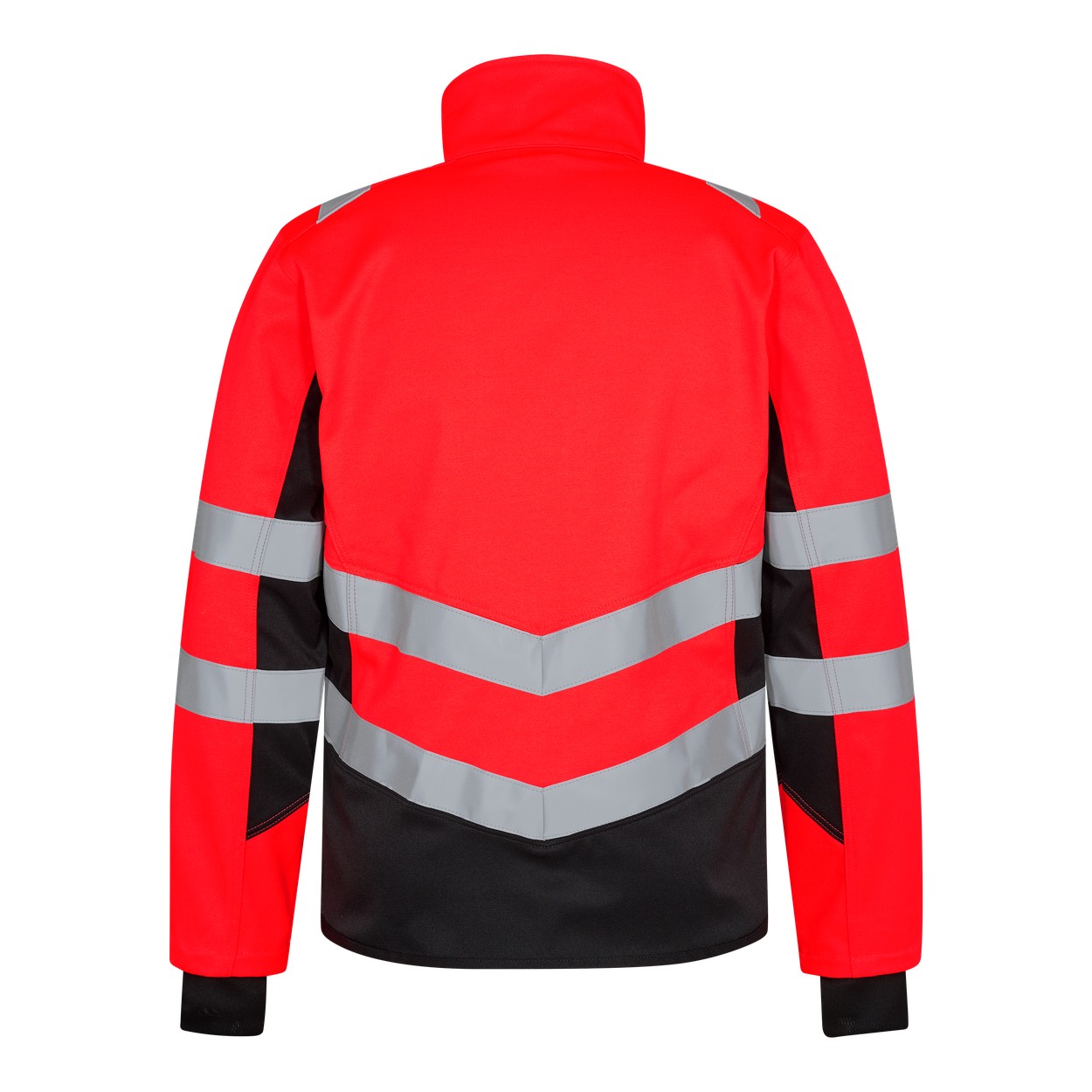 ENGEL Safety Arbeitsjacke mit 2-Wege-Stretch in Rot/Schwarz, Größe XS