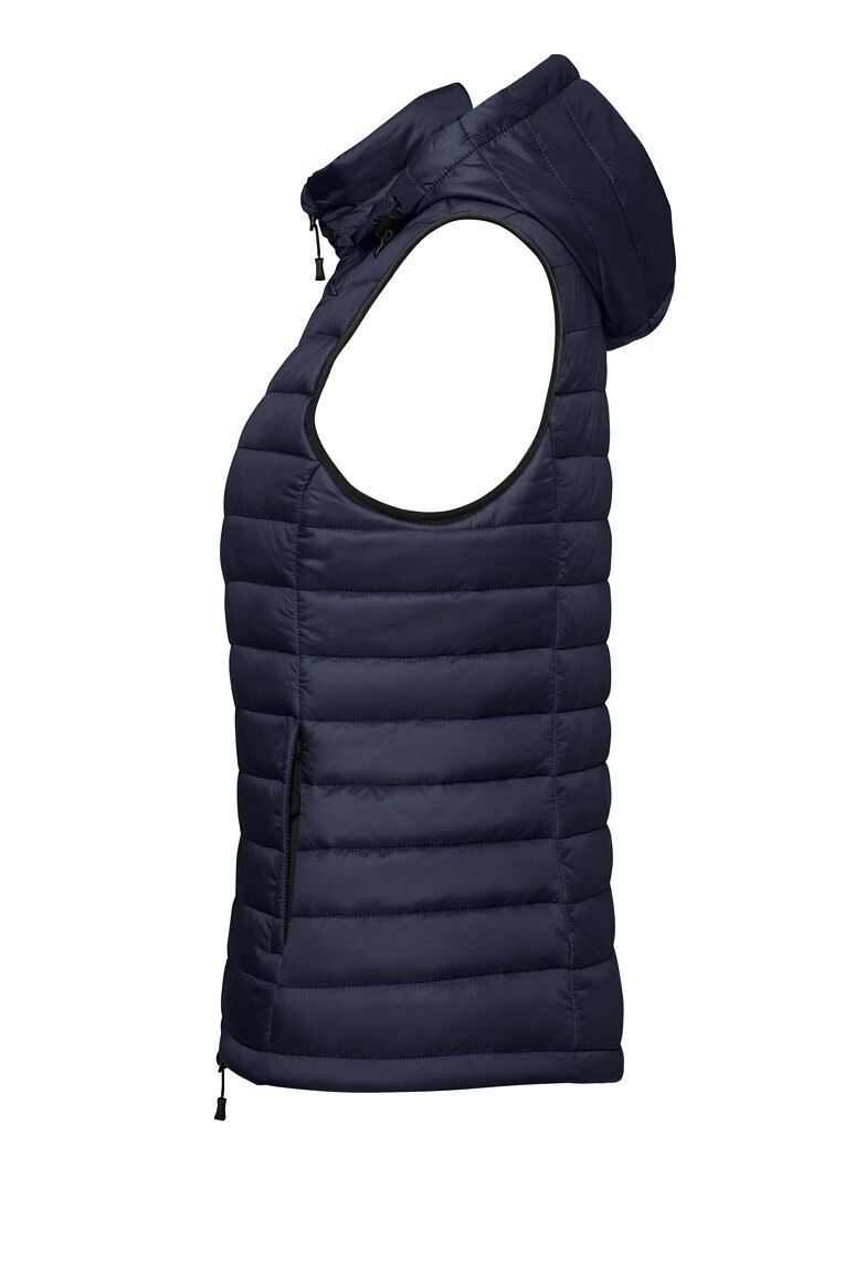 HAKRO 297 Damen Kapuzen Loftweste in tinte, Größe 3XL