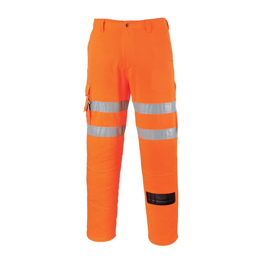 Bahn-Combat-Hose RT46 in Orange, Größe 2XL von Portwest