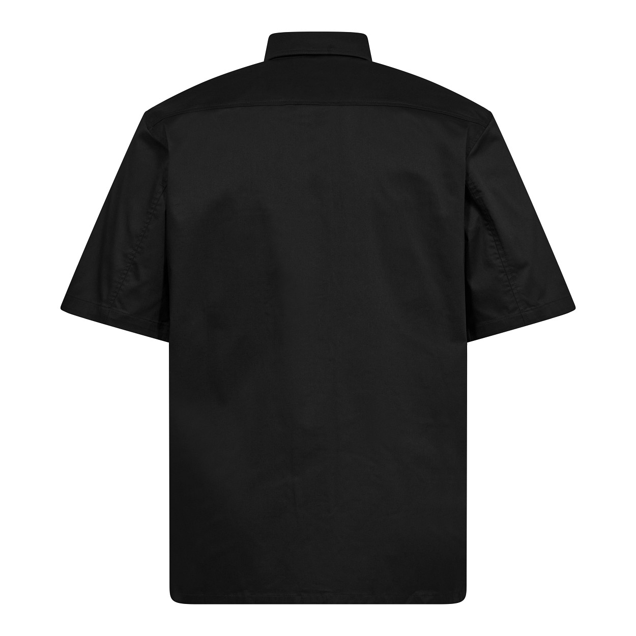 ENGEL Extend kurzärmliges Arbeitshemd mit Stretch in Schwarz, Größe XS