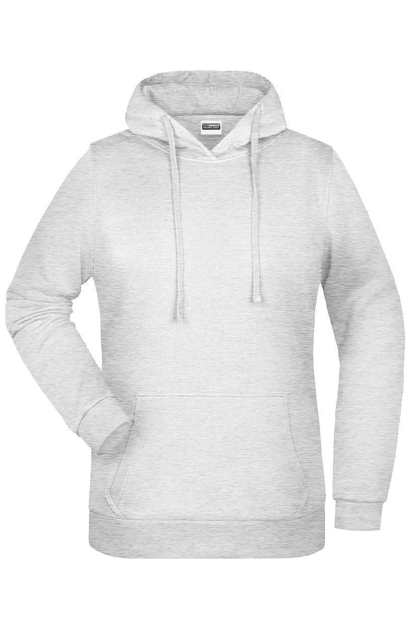 Ladies' Promo Hoody "JN795" in Ash, Größe 3XL - Daiber