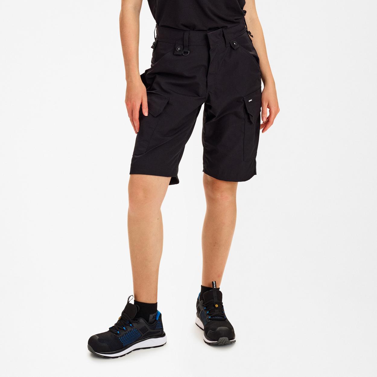 ENGEL Entire Damen Arbeitsshorts mit 2-Wege-Stretch in Schwarz, Größe 48